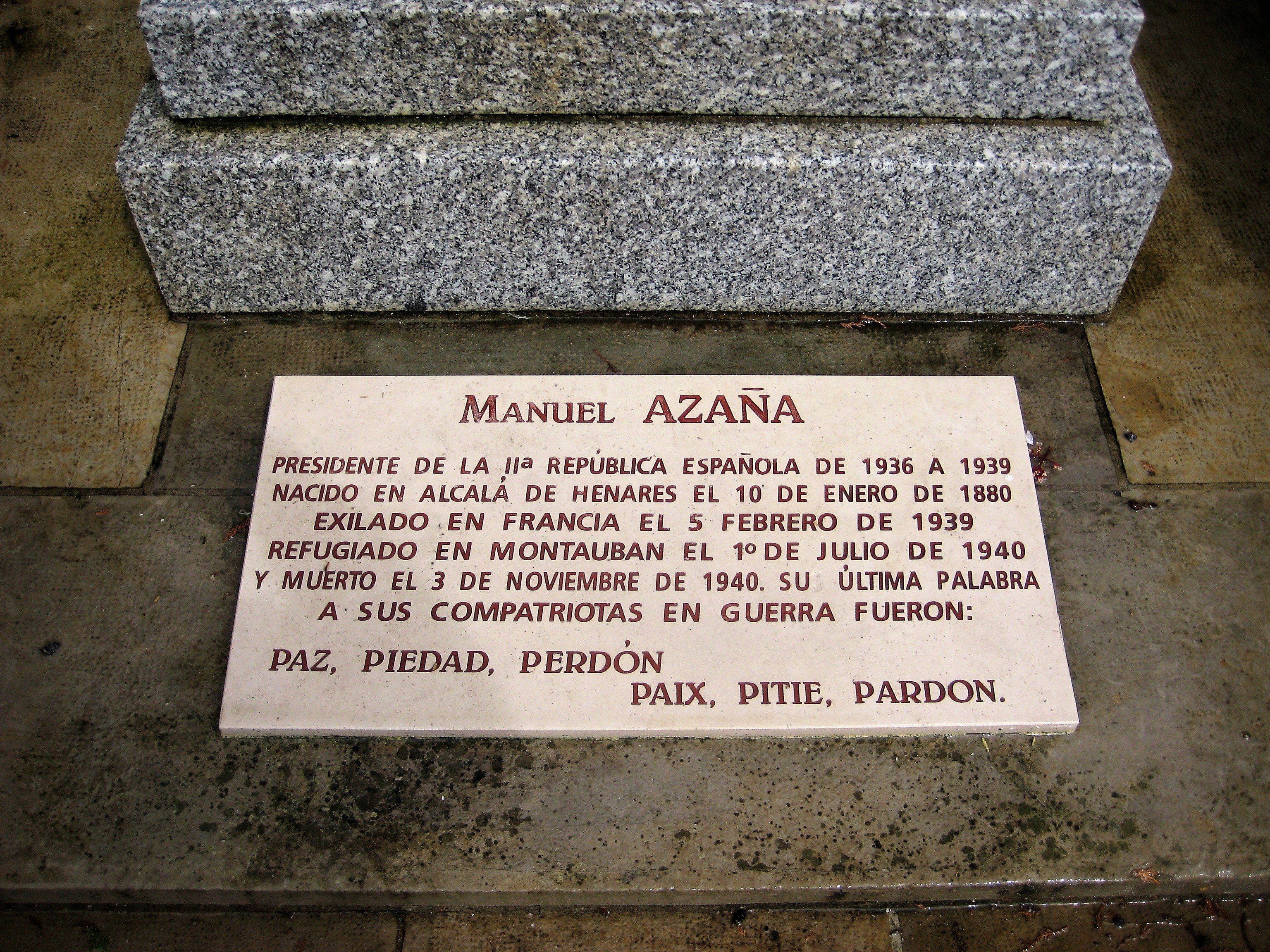 Manuel Azaña Díaz