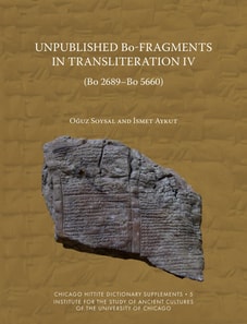 Unpublished Bo-Fragments in Transliteration IV (Bo 2689-Bo 5660