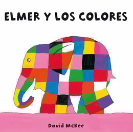 Elmer. Libro de cartón - Elmer y los colores