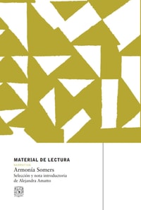 Armonía Somers. Material de lectura núm. 142. Narrativa.  Nueva época