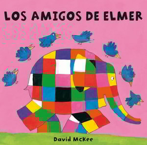 Elmer. Libro de cartón - Los amigos de Elmer