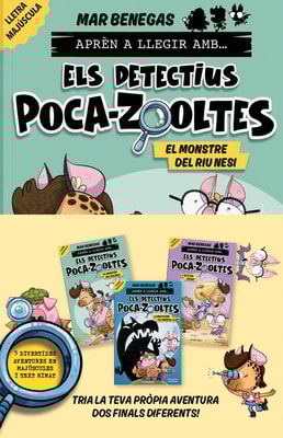 PACK Aprèn a llegir amb... Els detectius Poca-zooltes!  1,2 i 3