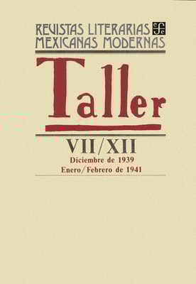 Taller VII, diciembre de 1939 – XII, enero–febrero de 1941