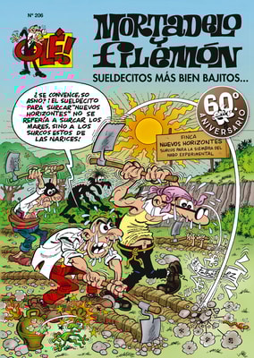 Mortadelo y Filemón. Sueldecitos más bien bajitos... (Olé! Mortadelo 206)