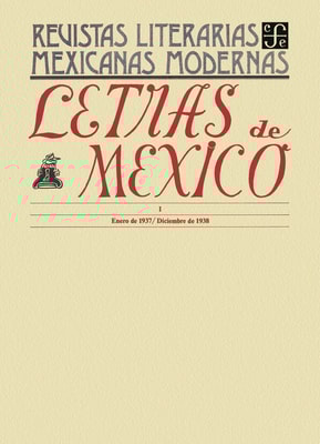Letras de México I, enero de 1937- diciembre de 1938