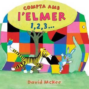 L'Elmer. Llibre de cartró - Compta amb l'Elmer 1,2,3...
