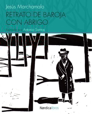 Retrato de Baroja con abrigo
