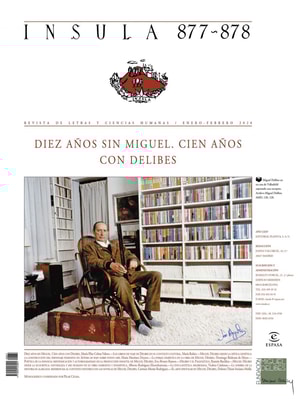 Diez años sin Miguel. Cien años con Delibes (Ínsula n° 877-878)