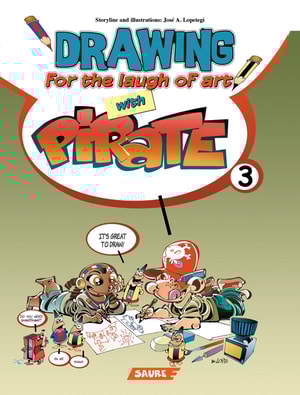 Drawing for the laugh of art with Pirata