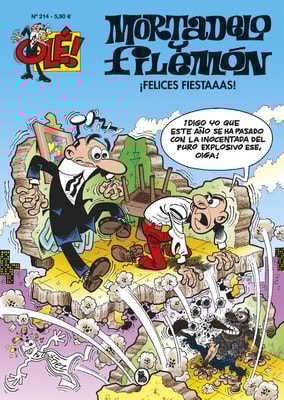 ¡Felices fiestaaas! (Olé! Mortadelo 214)