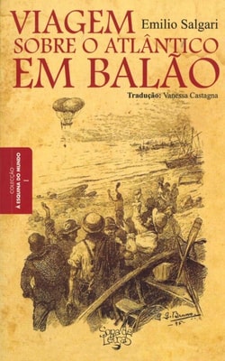 Viagem sobre o Atlantico em Balão