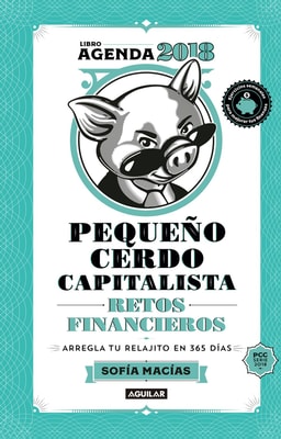 Libro agenda Pequeño cerdo capitalista 2018