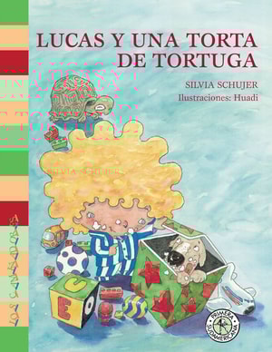 Lucas y una torta de tortuga