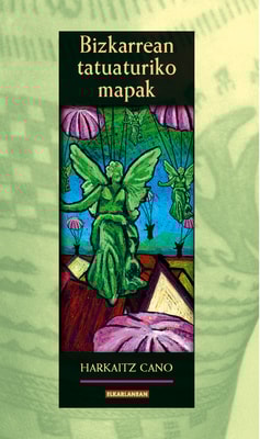 Bizkarrean tatuaturiko mapak