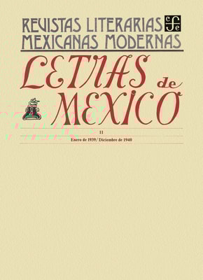 Letras de México II, enero de 1939 - diciembre de 1940