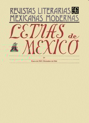 Letras de México IV, enero de 1943 - diciembre de 1944