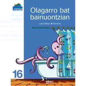 Olagarro bat bainuontzian