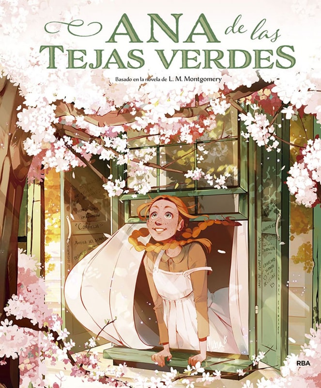 Ana de las tejas verdes (álbum ilustrado)