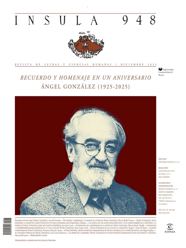"Recuerdo y homenaje en un aniversario" Ángel González (1925-2025)