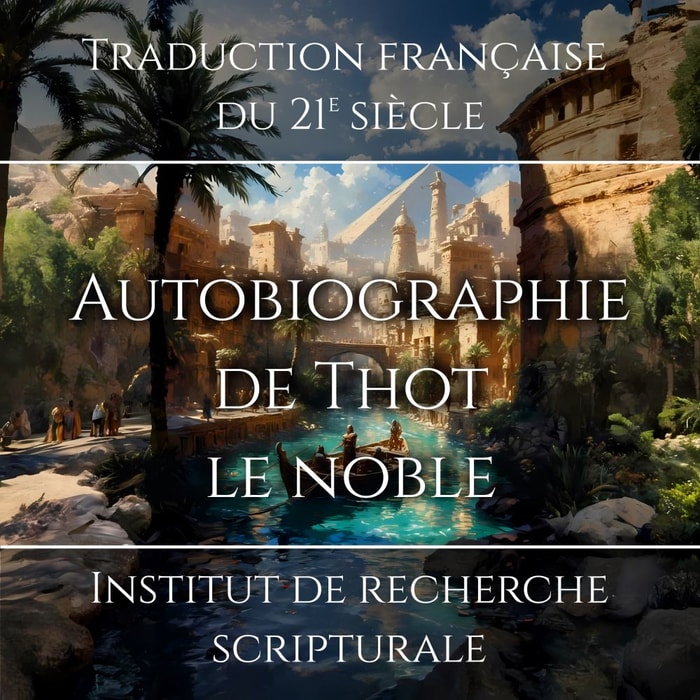 Autobiographie de Thot le noble