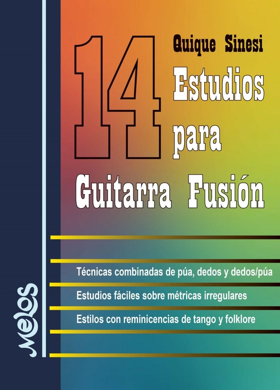 14 estudios para guitarra fusión