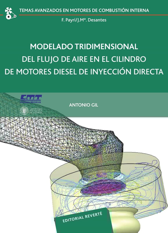 Modelado tridimensional del flujo de aire en el cilindro de motores diésel de inyección directa