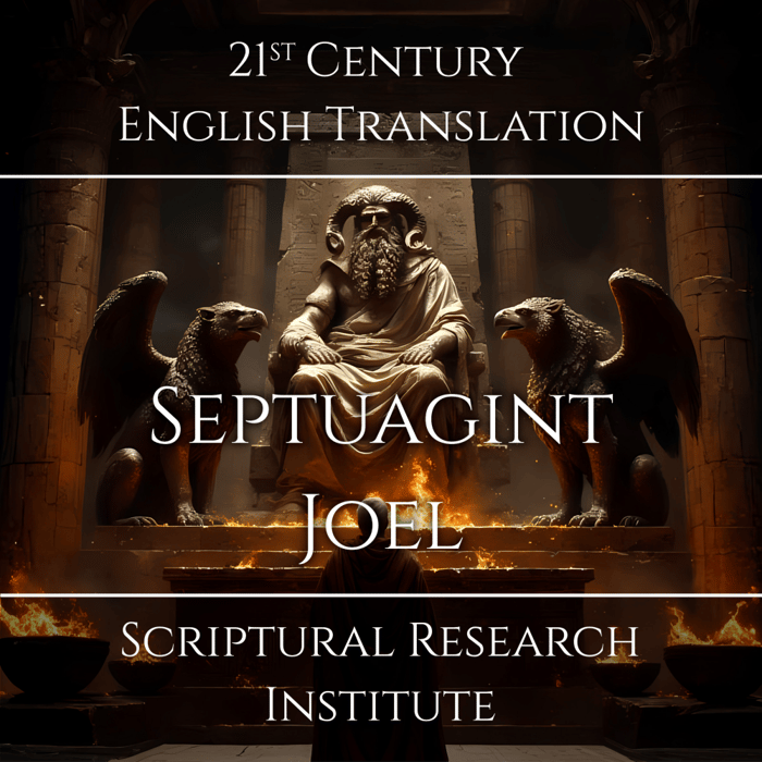 Septuagint - Joel