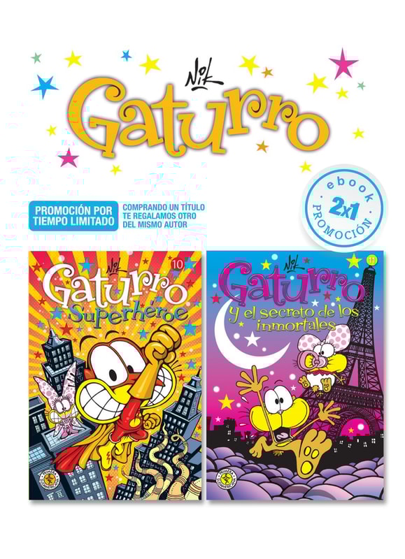 Promoción 2x1 Las aventuras de Gaturro