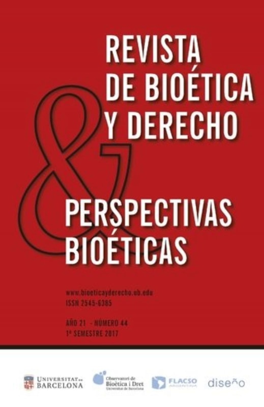 Perspectivas Bioeticas Nº 44