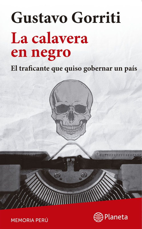 La calavera en negro