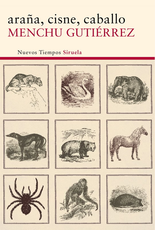 araña, cisne, caballo
