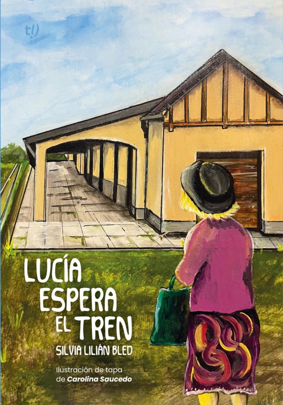 Lucía espera el tren