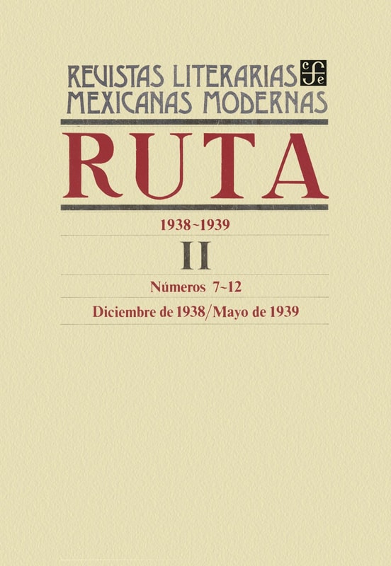 Ruta 1938-1939 II, números 7-12, diciembre de 1938 – mayo de 1939