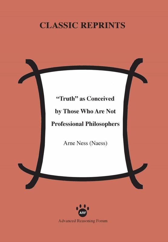 "Truth" as Conceived of by Those Who Are Not Professional Philosophers