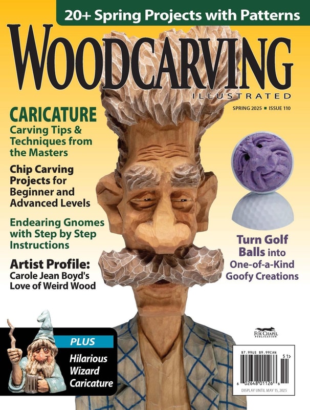 Woodcarving Illustrated Issue 110 Spring 2025
