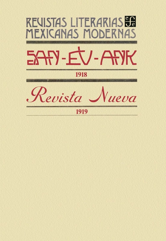 San-Ev-Ank, 1918. Revista Nueva, 1919