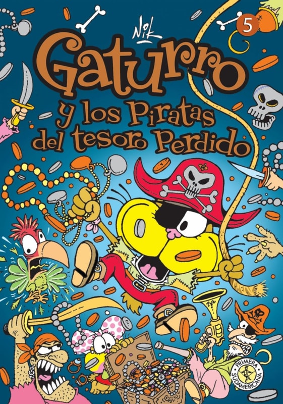 Gaturro 5. Gaturro y los piratas del tesoro perdido  (Fixed Layout)