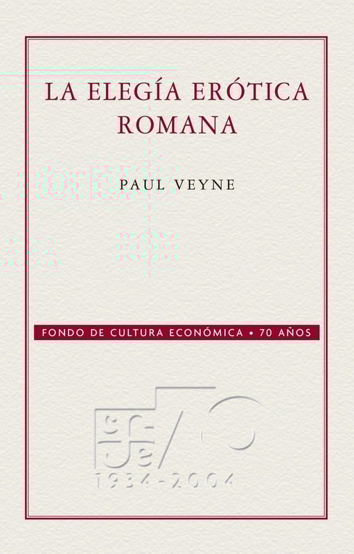 La elegía erótica romana
