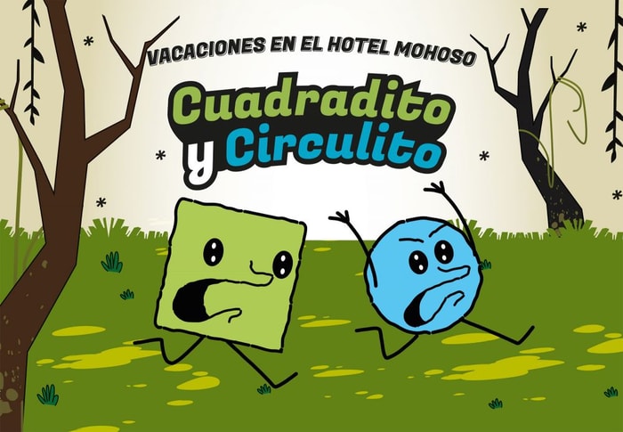 Cuadradito y Circulito. Vacaciones en el Hotel Mohoso