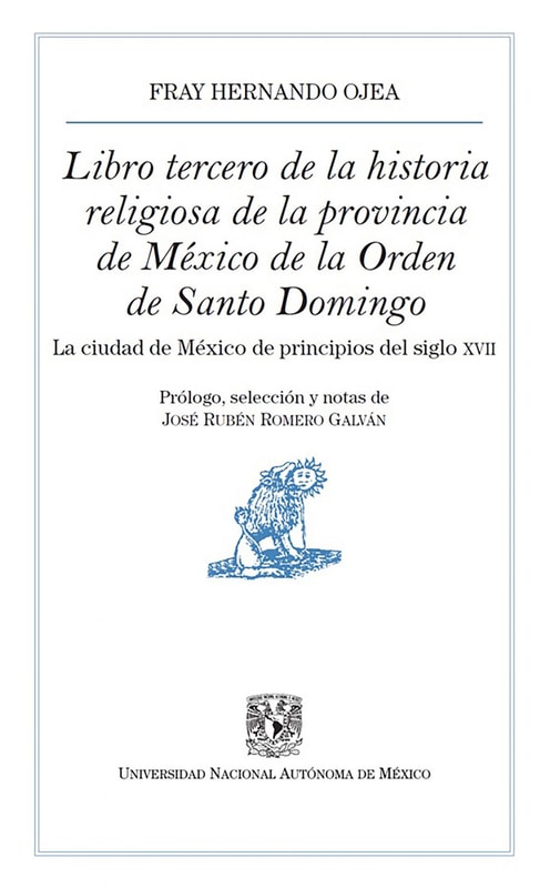 Libro tercero de la historia religiosa de la provincia de México de la Orden de Santo Domingo