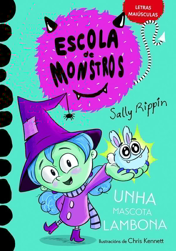 Escola de monstros. Unha mascota lambona