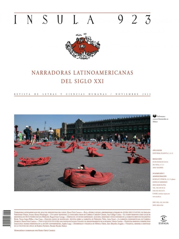 Narradoras latinoamericanas del siglo XXI (Ínsula n° 923, noviembre de 2023)