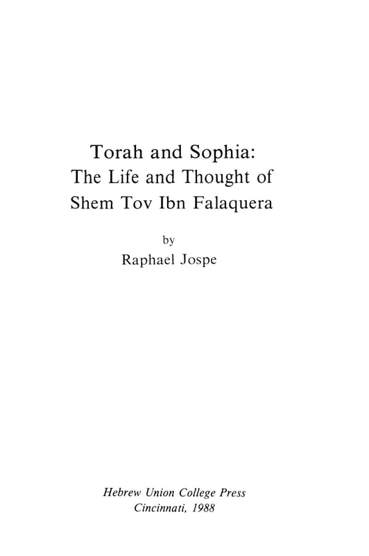 Torah and Sophia