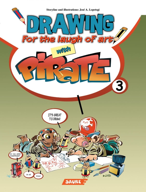 Drawing for the laugh of art with Pirata