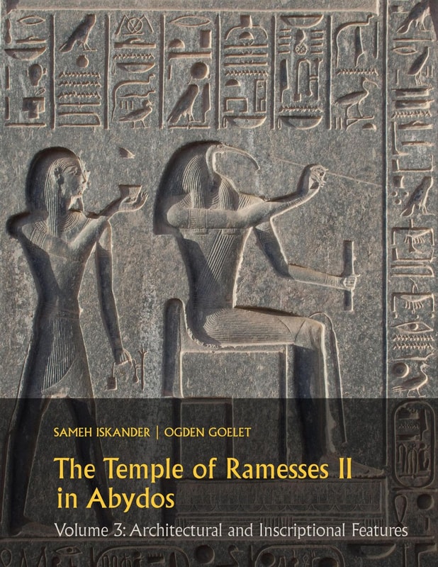 The Temple of Ramesses II in Abydos