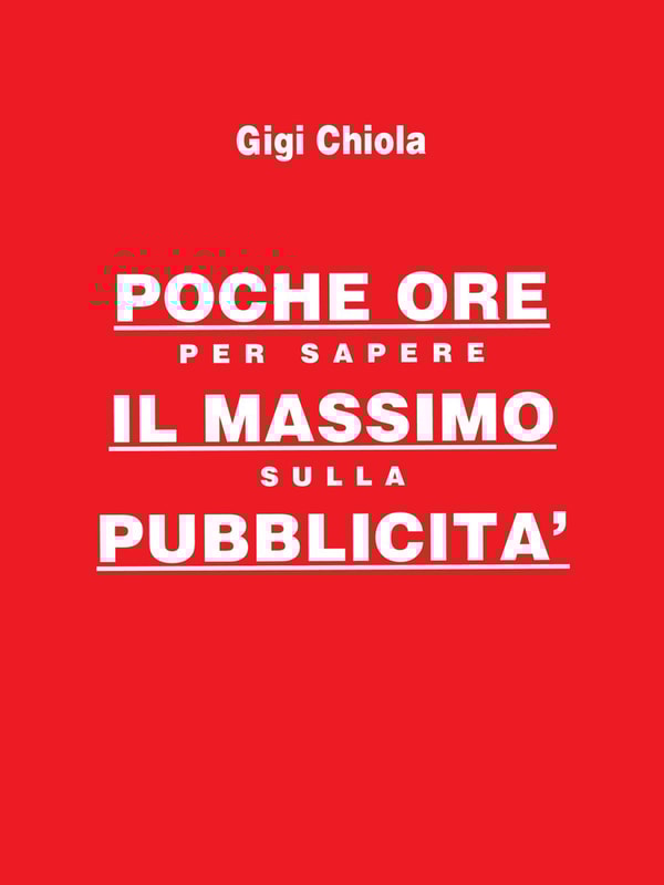 Poche ore per sapere il massimo sulla pubblicità