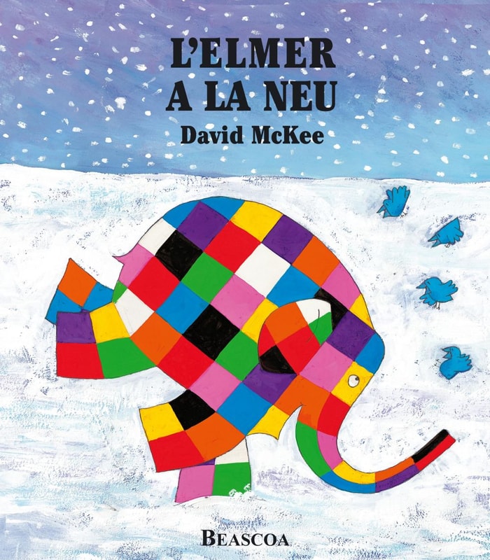 L'Elmer. Un conte - L'Elmer a la neu