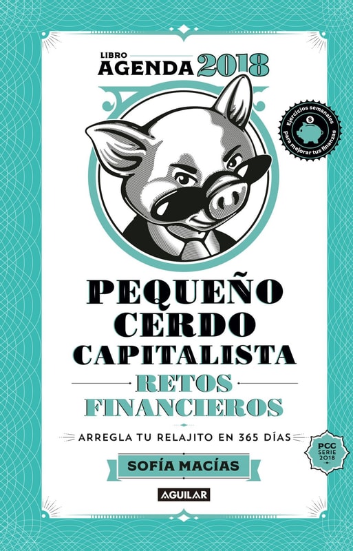 Libro agenda Pequeño cerdo capitalista 2018