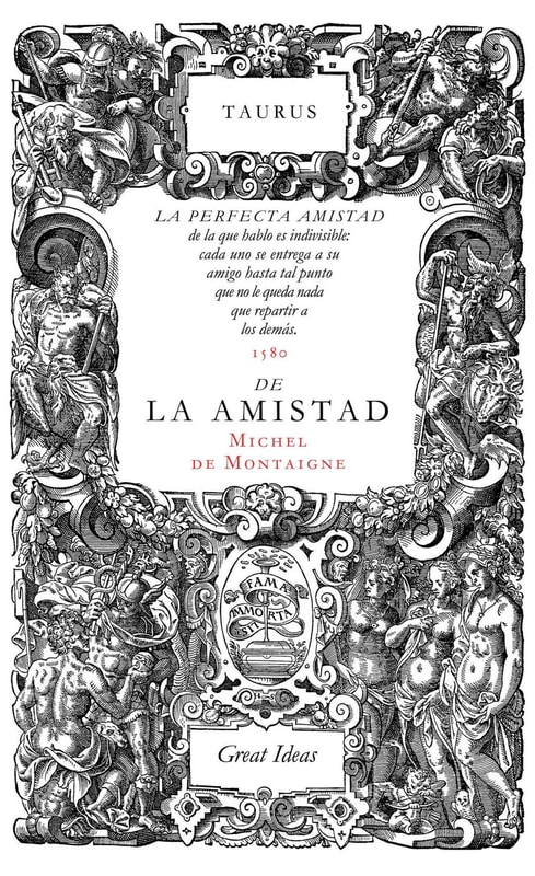 De la amistad (Serie Great Ideas)