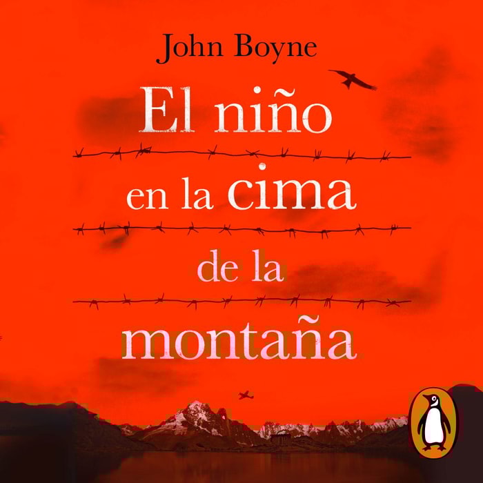 El niño en la cima de la montaña
